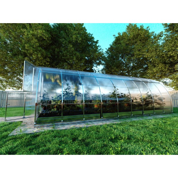 Šiltnamis KLASIKA TUBE arkinis 3 x 4 m (12 m²), 4mm storio danga