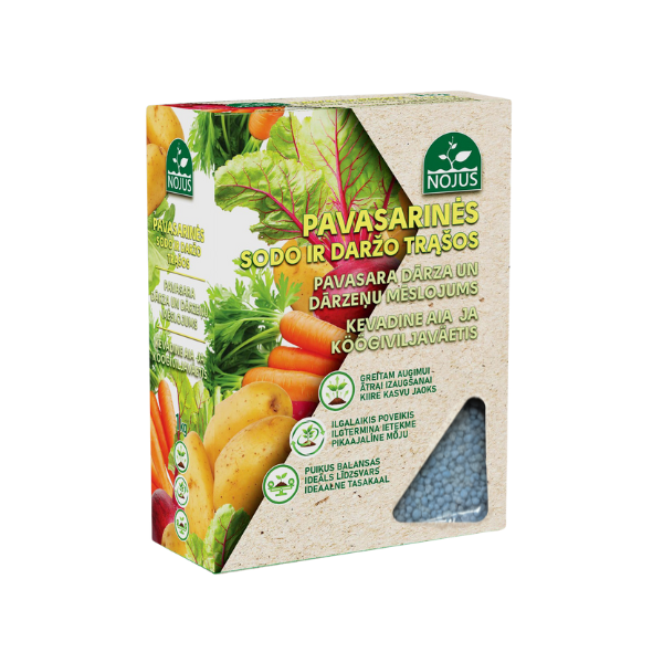 NOJUS pavasarinės sodo ir daržo trąšos 1 kg