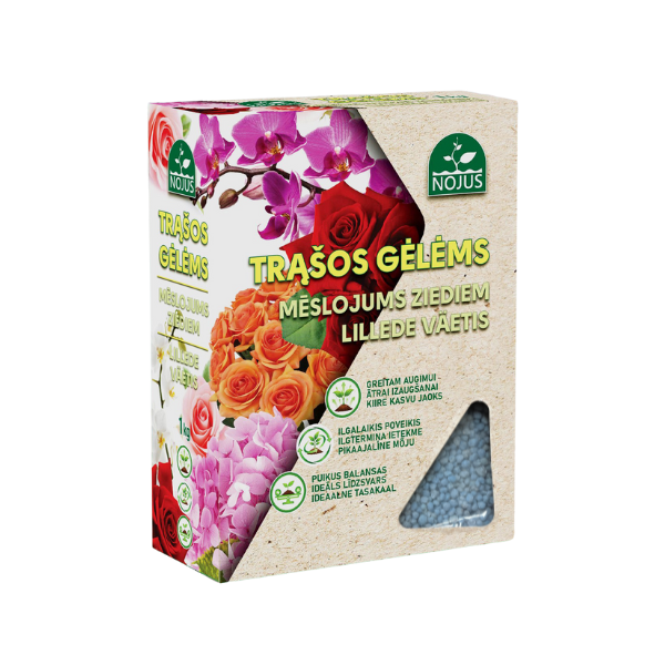NOJUS kompleksinės trąšos gėlėms 1 kg