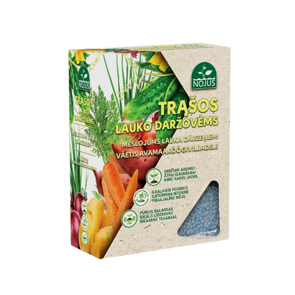 NOJUS kompleksinės trąšos lauko daržovėms 1 kg