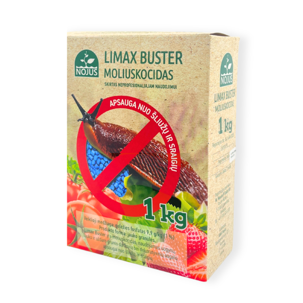 Limax Buster moliuskocidas nuo sraigių ir šliužų 1 kg