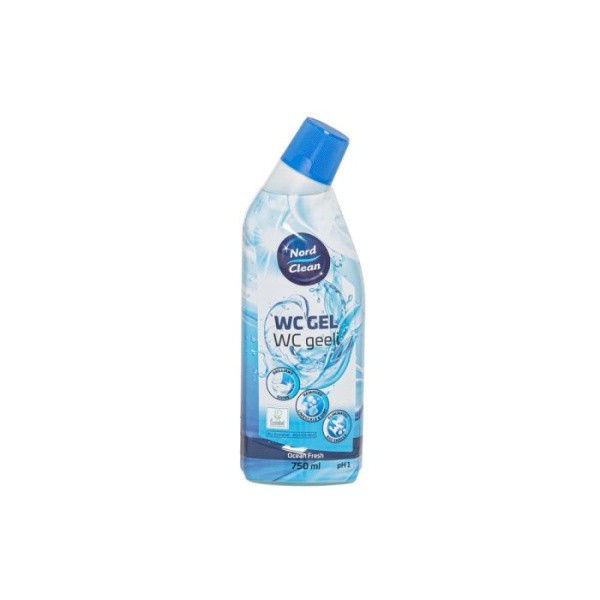 Nord Clean WC gelis Ocean Fresh 750 ml