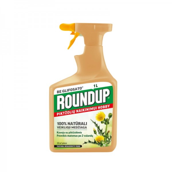 Herbicidas Roundup piktžolių naikinimui Hobby LT 1L