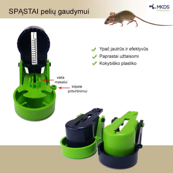 WIN Mouse - spąstai pelėms. 1vnt