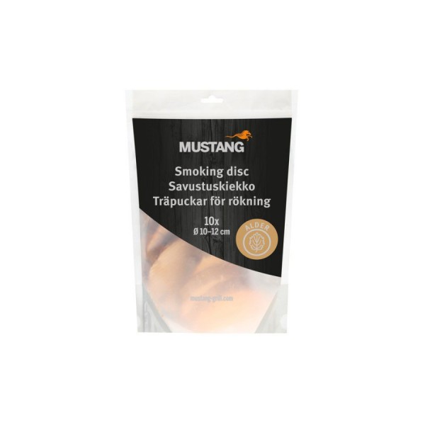 MUSTANG alksnio diskai rūkymui 10 vnt.