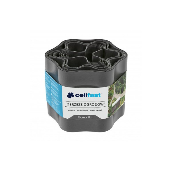 Cellfast sodo vejos apvadas pilkas 15 cm x 9 m
