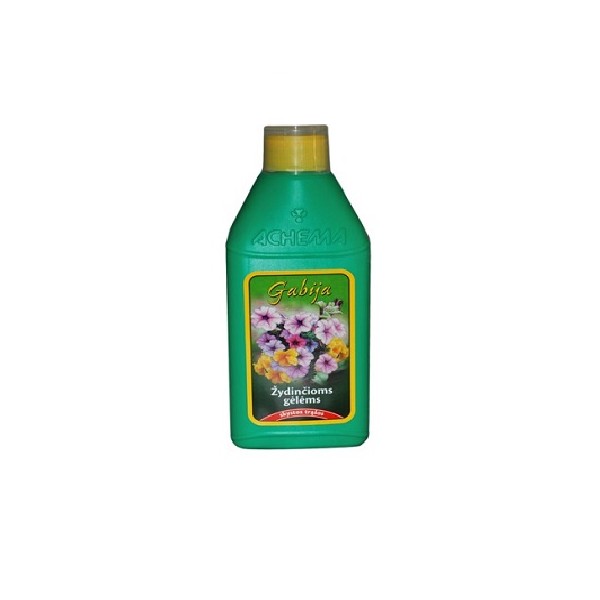 TRĄŠOS GABIJA ŽYDINČIOMS GĖLĖMS (0,5 l)