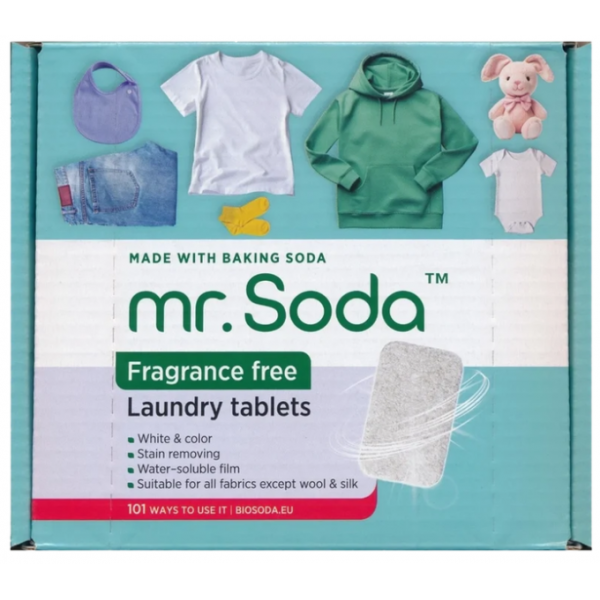 Mr. Soda skalbinių tabletės 30tab.