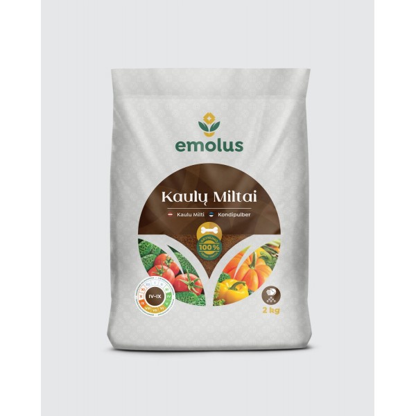 Kaulų miltų organinė trąša 2kg