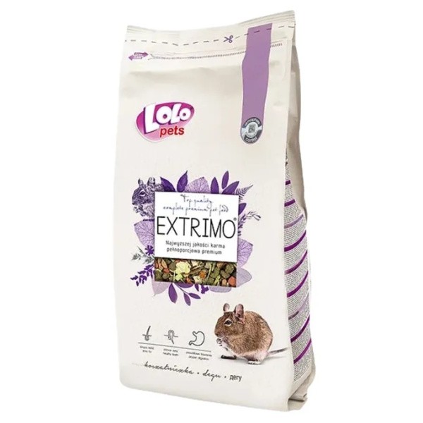 EXTRIMO visavertis pašaras šinšiloms 750 g