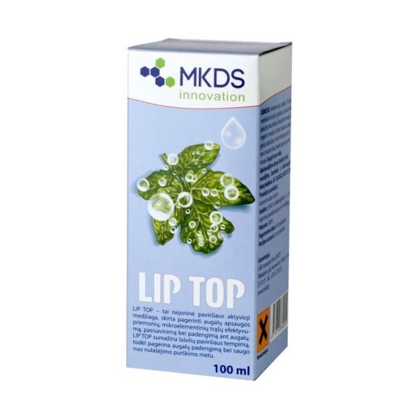 PAVIRŠIAUS AKTYVIOJI MEDŽIAGA "LIP TOP"