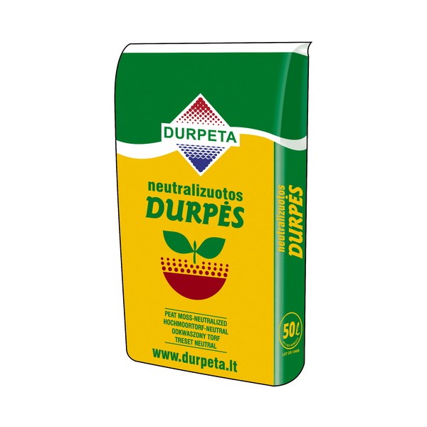 NEUTRALIZUOTOS DURPĖS (pH 5-6) (50 L)