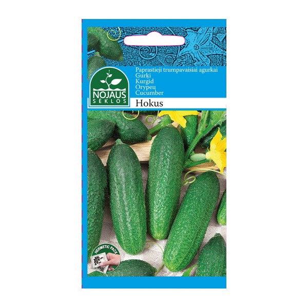 PAPRASTIEJI TRUMPAVAISIAI AGURKAI HOKUS