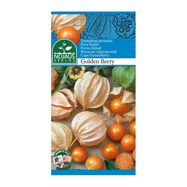 PERUVINĖ DUMPLŪNĖ GOLDEN BERRY