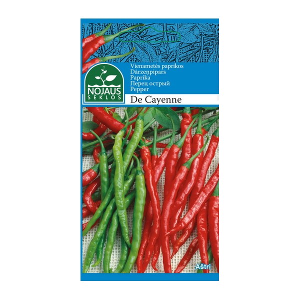 VIENAMETĖS PAPRIKOS DE CAYENNE