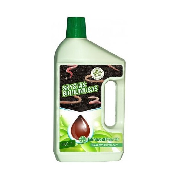 SKYSTOS ORGANINĖS TRĄŠOS BIOHUMUSAS (1 L)