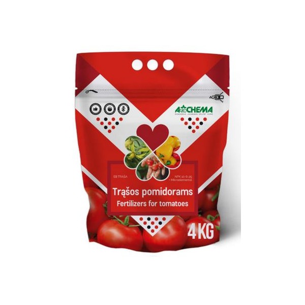 AGROCHEMA TRĄŠOS POMIDORAMS IR PAPRIKOMS (4 KG)