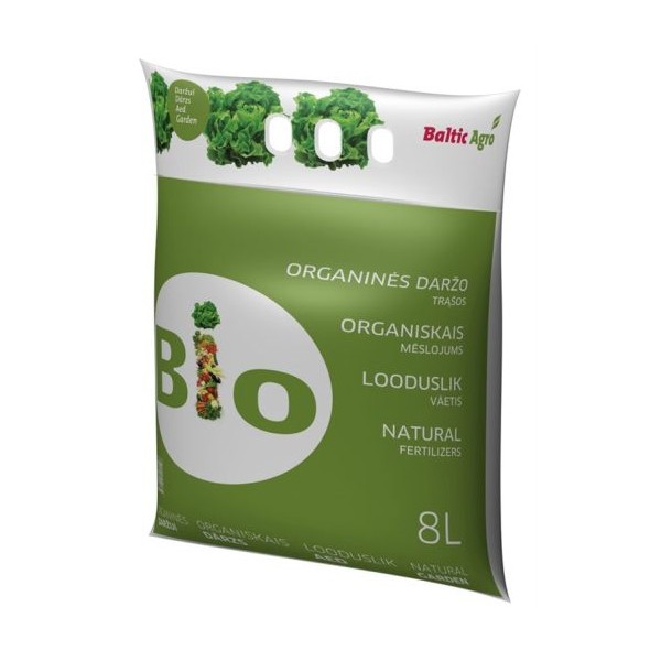 ORGANINĖS DARŽO TRĄŠOS (8 L)