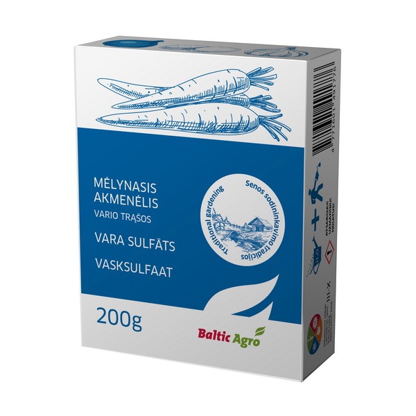 MĖLYNASIS AKMENĖLIS (VARIO SULFATAS) 200G