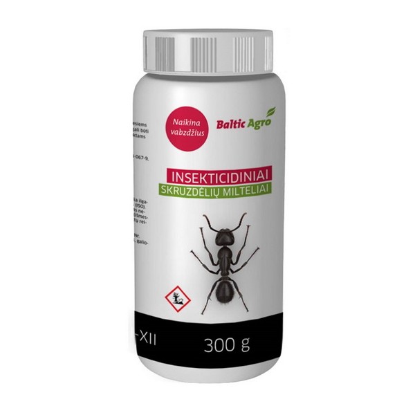 ANTS INSEKTICIDINIAI SKRUZDĖLIŲ MILTELIAI 300 G.